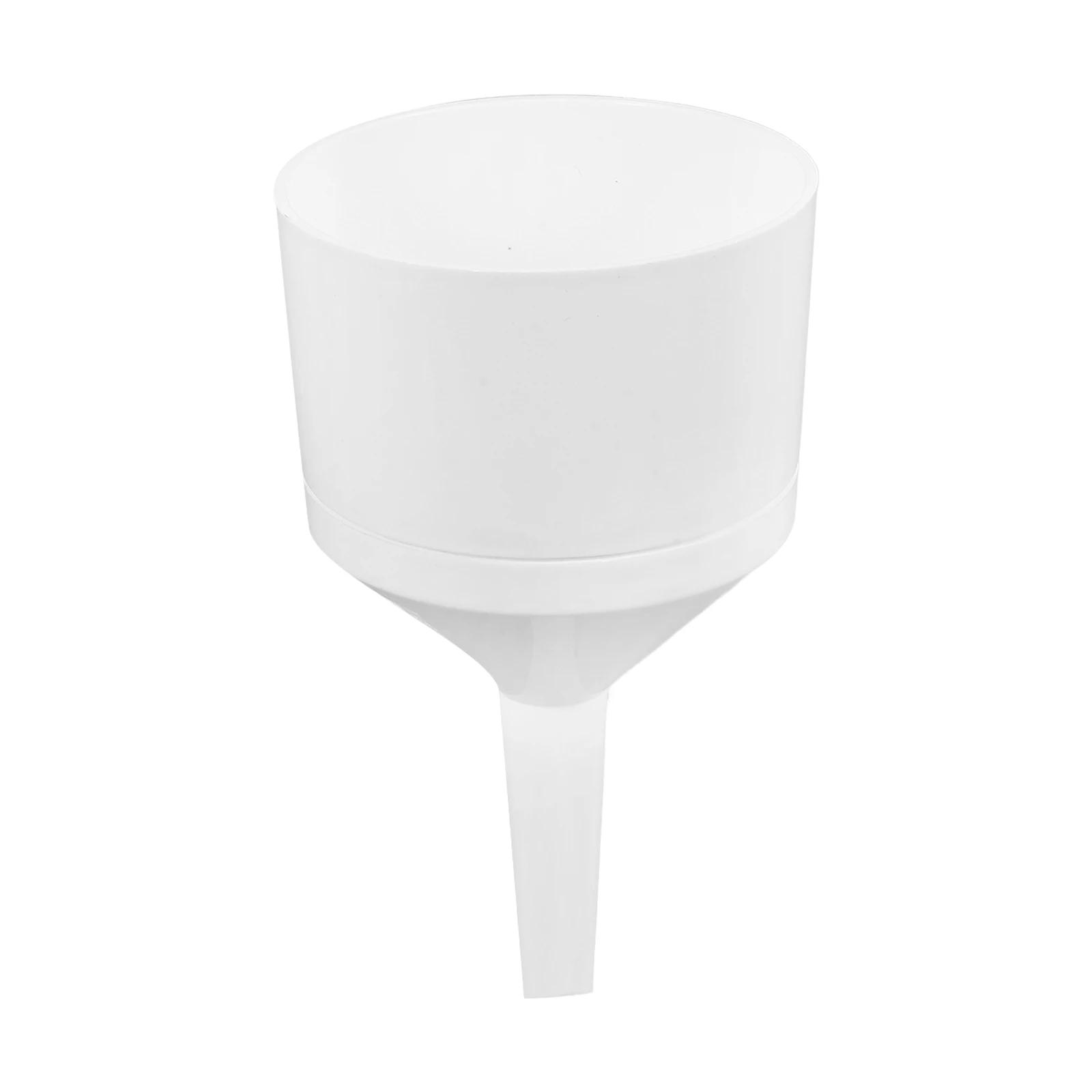 

Plastic Filter Paper Funnel White Lab Experiment Filling Bottles Kitchen Buchner Flask Small Laboratory Easy Cleaning Versatile
