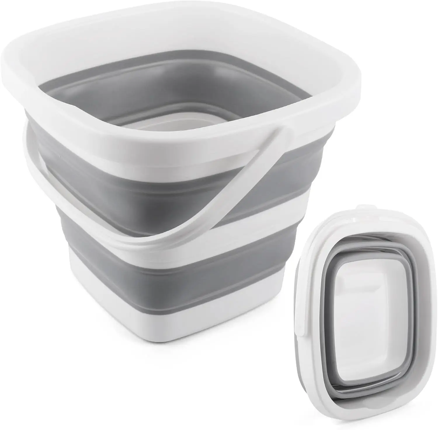 

Складное ведро 5 л для мойки автомобилей, кемпинга и уборки - складной контейнер для хранения воды