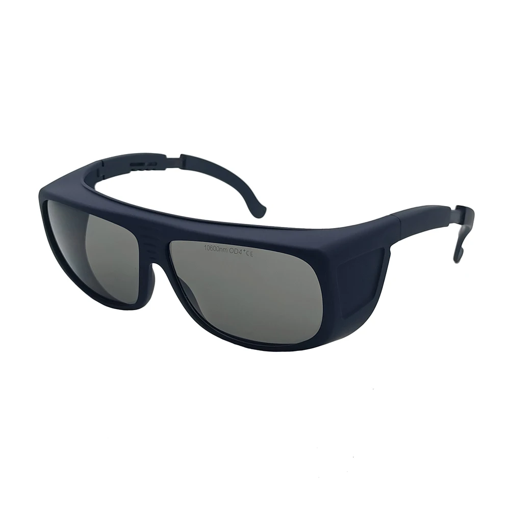 Adjustable Full-Frame Anti-Fog 10600nm OD4+ OD6+ OD8+ Laser Safety Goggles for CO2 Fractional Laser Beauty Instrument