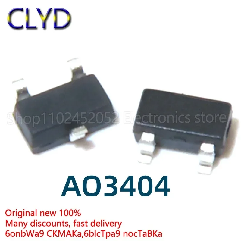 

1PCS/LOT New and Original AO3404 A49T AO3404A N-channel MOS FET SOT23