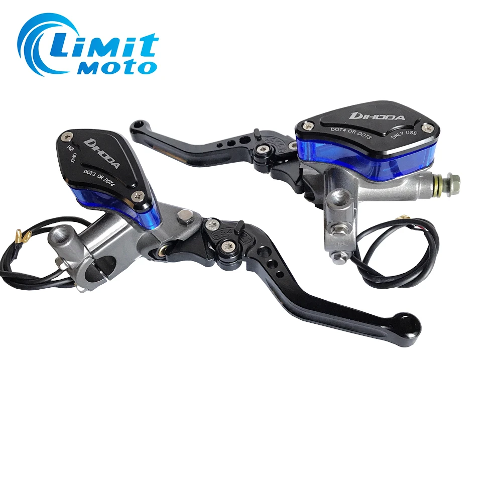 Universal 22mm 7/8\'\' Motorcycle Brake Clutch Master Cylinder Hydraulic Pump handle Clutch Brake Lever For 50CC - 300CC