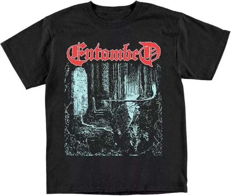 Vintage Death Metal Style T-shirt Disposer Coroner Unisex Cotton Short-sleeved T-shirt Loose High Street Vintage Dark Style