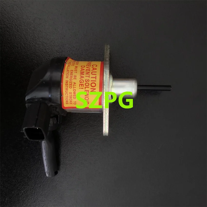 V3307 V3300 V3600 Diesel Engine Stop Solenoid 12V 1G772-60010 1G772-60012 for Kubota