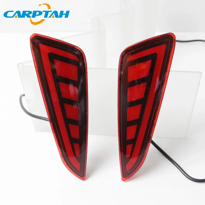 Car LED 12V Rear Bumper Fog Lamps For Toyota CHR C-HR 2016 2017 2018 Brake Light Turn Signal Backup Reflector Lamp Taillight