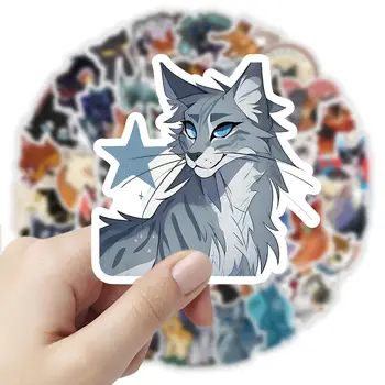 50張貓武士貼紙,戰士貓塗鴉貼紙,手機殼、平板電腦、筆記型電腦裝飾 10 最佳銷售 戰士貓 - №1