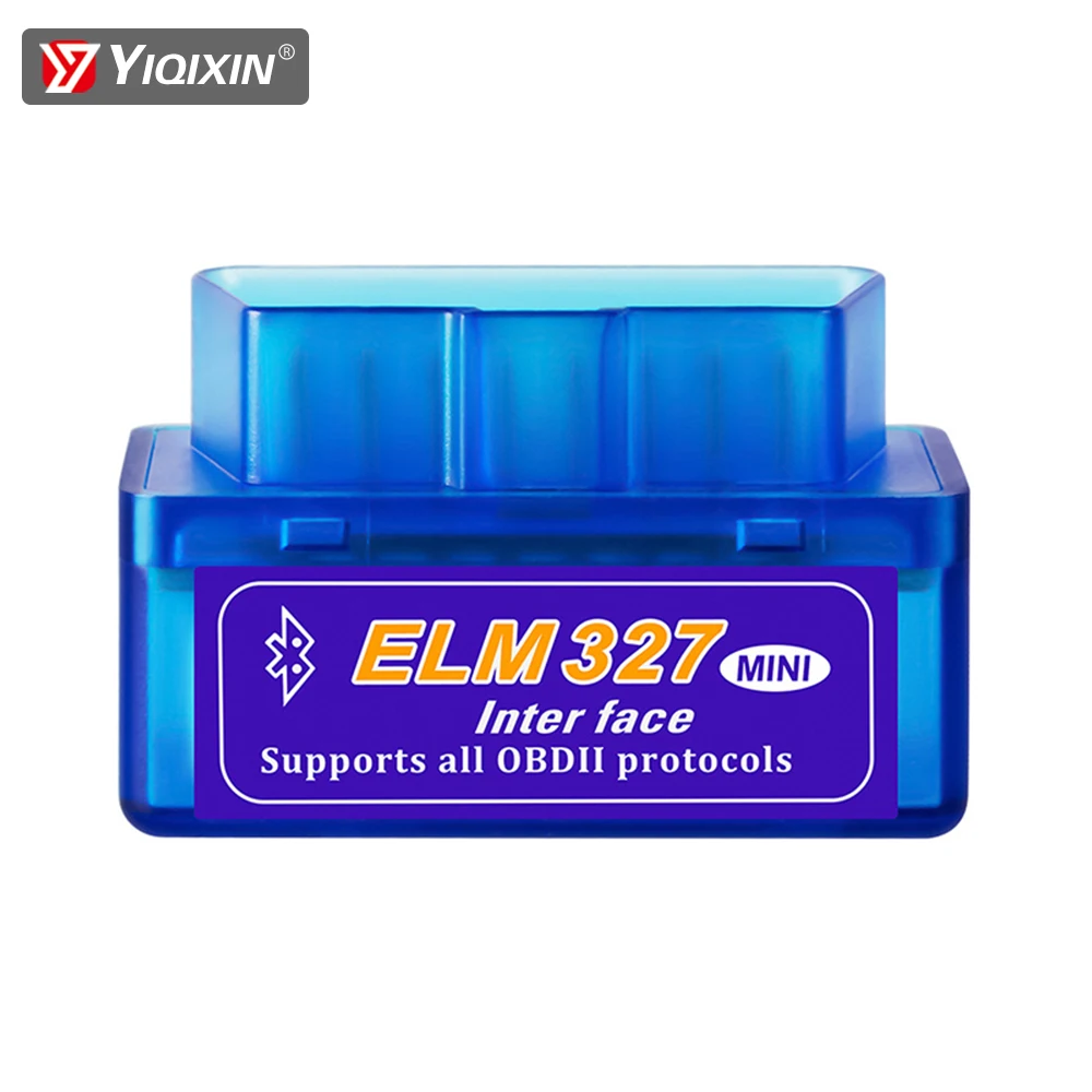 Car Diagnostic Tool ELM327 Mini V2.1 Bluetooth OBD2 Scanner Code Reader Fault Tester Display Current Sensor Data For Android/IOS
