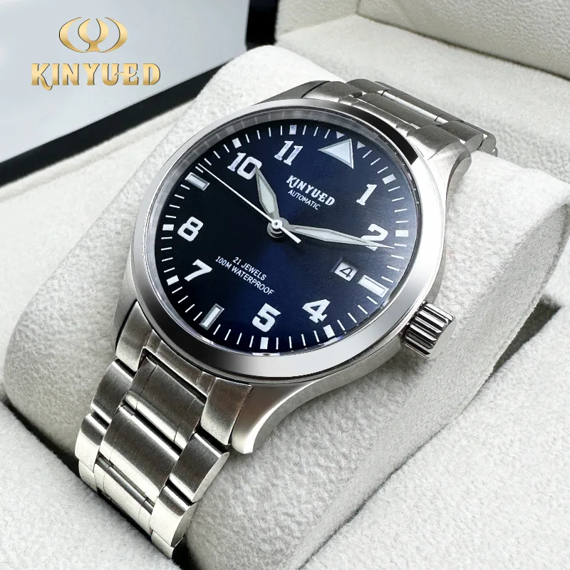 Little Prince Japanese Movement Automatic Stainless Steel 's Sapphire Mirror Mechanical Men's Watch