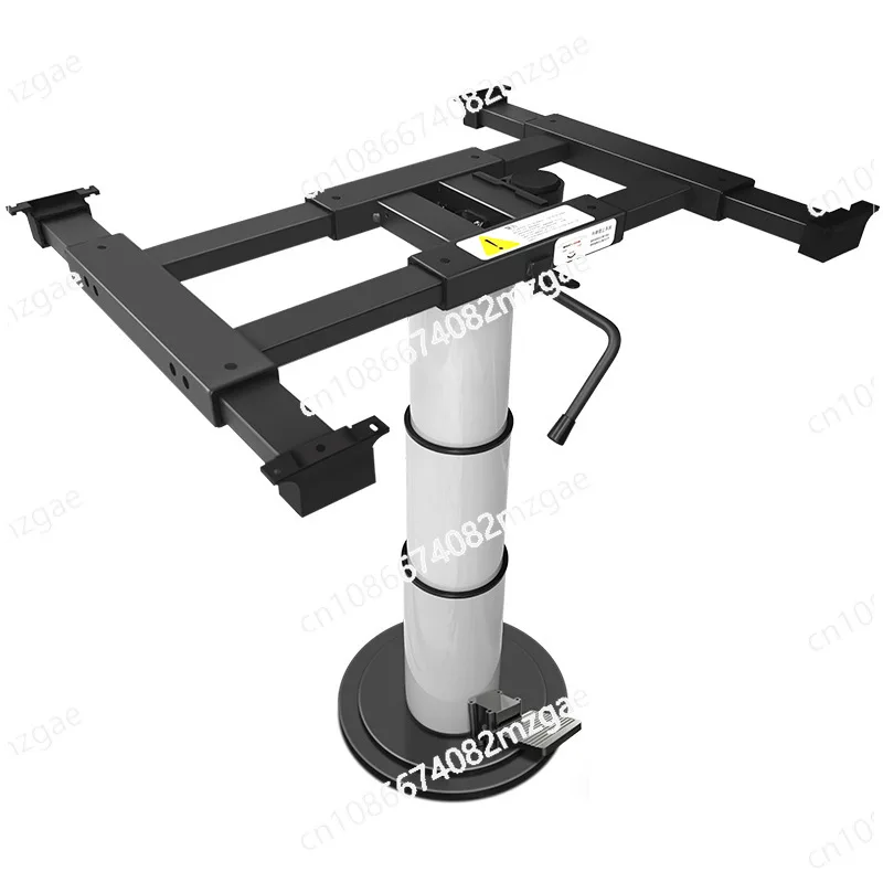 RV Swivel Lift Table Leg - Height-Adjustable Bar/Dining Support for Camper Van Conversions, Independent Mounting Kit