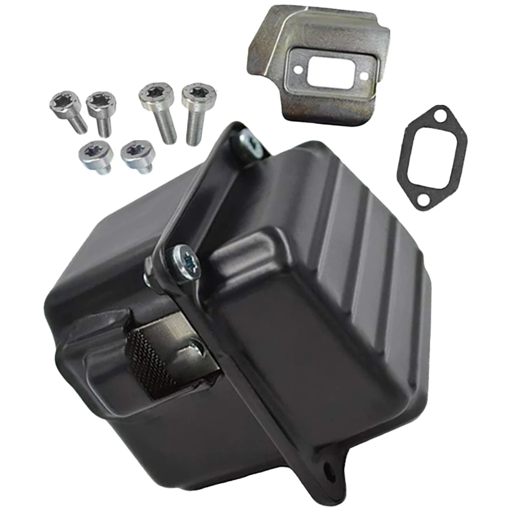 

Ремонт бензопилы Обслуживание бензопилы Пластиковый металлический глушитель бензопилы Замена Простая установка OEM Детали глушителя Совместимость