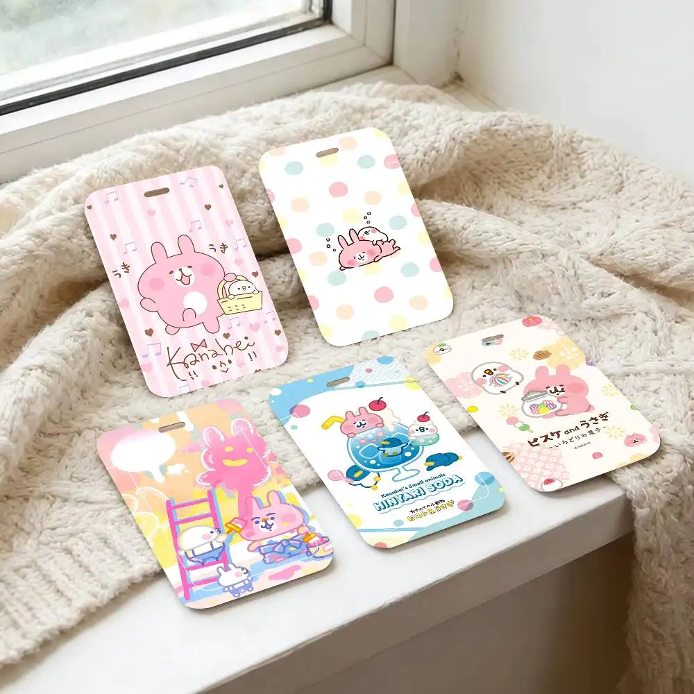 Cute K-Kanahei Lanyard Card Holders Student ID Card Holders Neckband Card Holders Access Control Accessories Gifts