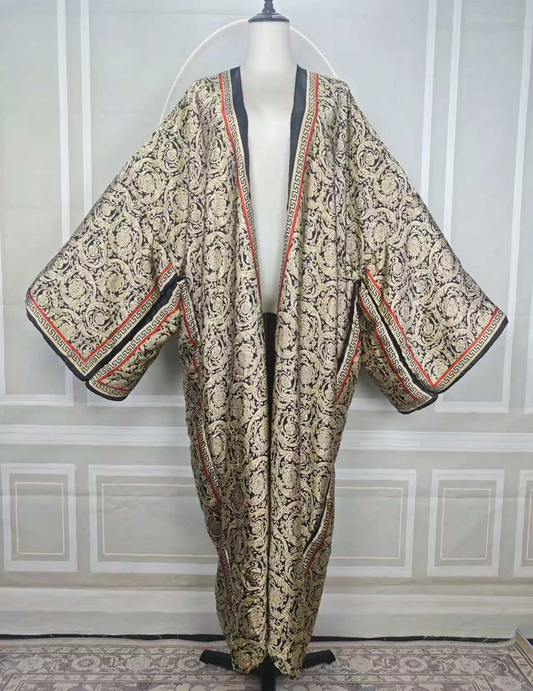 Verão 2026 beach wear longo cardigans boh africano feminino sexy senhora banho biquíni cobrir kuwait kaftan quimonos para festa