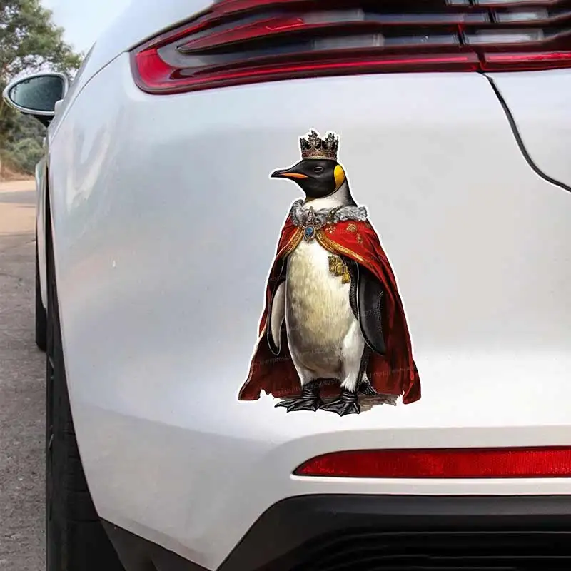 

Cute Penguin Car Sticker Waterproof Vinyl Decal on Bumper Rear Window Laptop Self-adhesive Decal For Car Accessories Y354