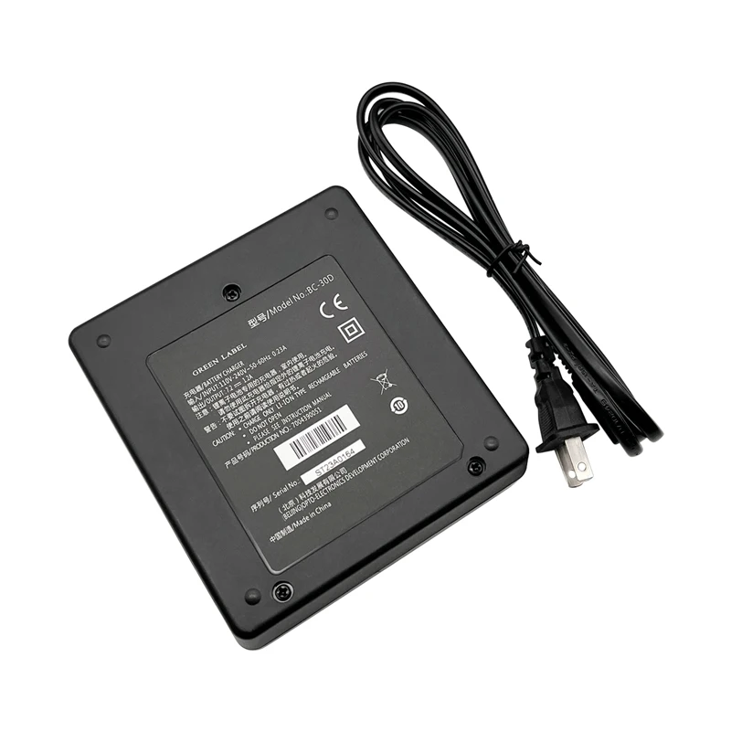 Imagem -06 - Carregador Duplo Compatível para Topcon Bt62q Bt-65q Bt-66q Bt65q Carregamento da Bateria Bc30d