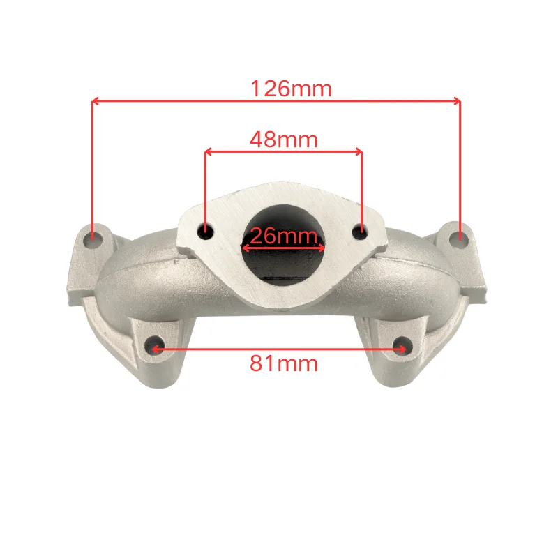 Motorcycle Intake Manifold Connector Adapter Carburetor Pipe Fits CM125 CM150 CM250 CBT125 CBT250 Rebel CA250 CMX250