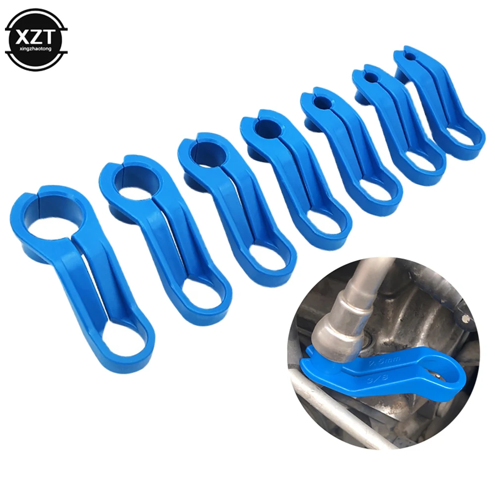 7Pcs Car Fuel Pipe Gasoline Pipe Removal Tool Air Conditioning Transmission Oil Cooler Pipe Tools Repair Kit Set for Ford Chrysl