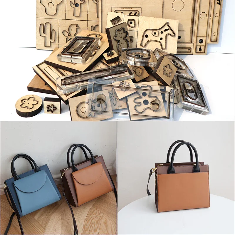 

Japanese steel knife mold manual leather diy single shoulder diagonal tote bag knife mold manual leather tool knife mold