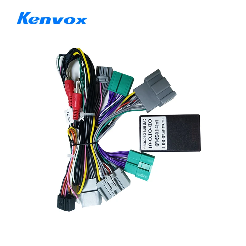 

16-контактный автомобильный стерео жгут проводов адаптер Android радио разъем кабель питания Canbus Box декодер для Volvo S60 XC60 V60 2008-2013