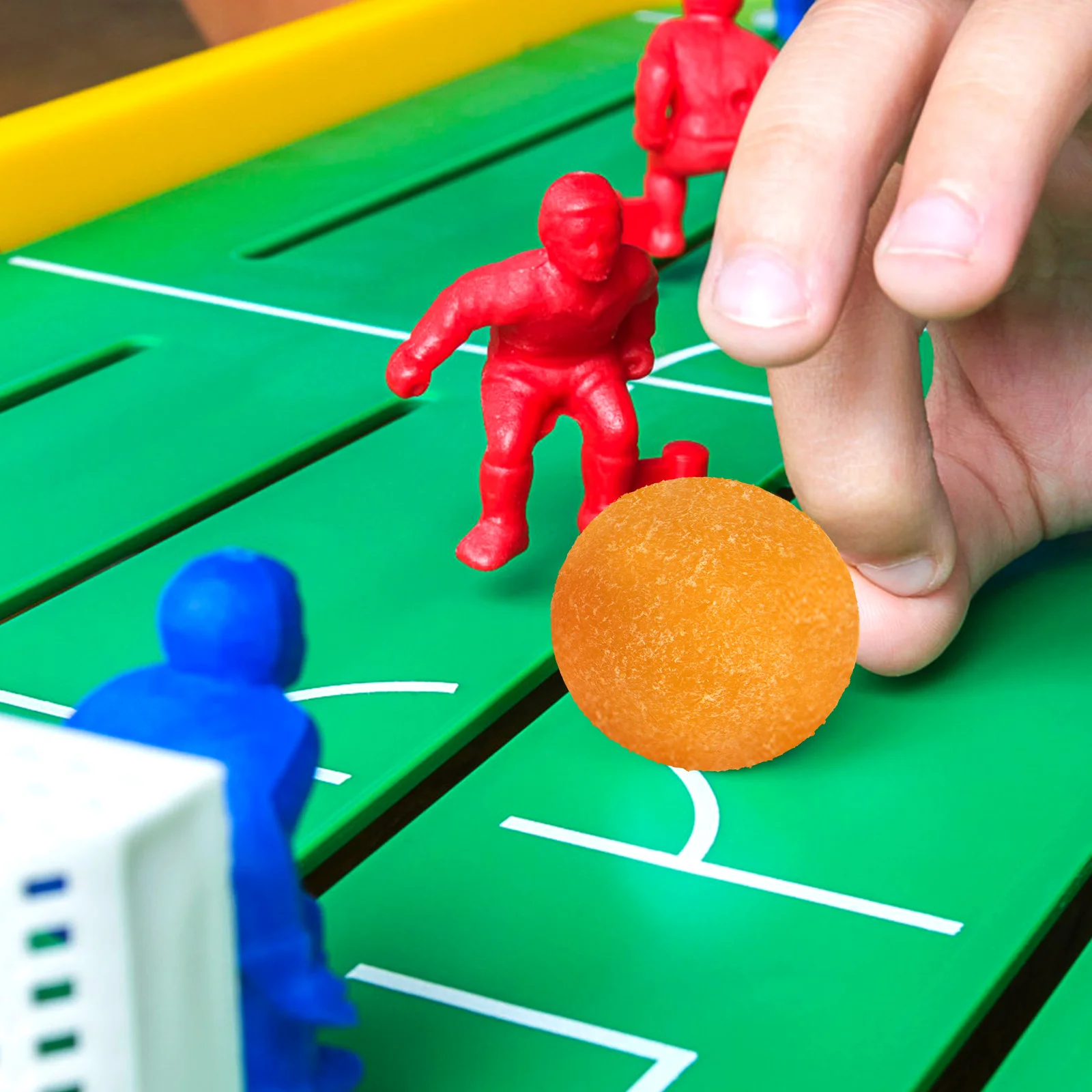 

4Pcs Desktop Soccer Accessories Table Football Balls Fine Workmanship Smooth Touch Ideal for Home Shopping Mall Game Recreation