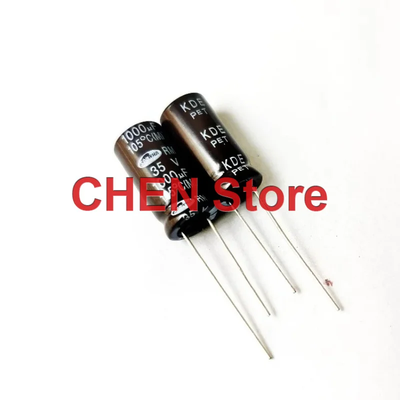 50PCS/lot original SAMWHA RM 35V1000UF 10X20MM 105C 1000UF 35V electrolytic capacitor free shipping