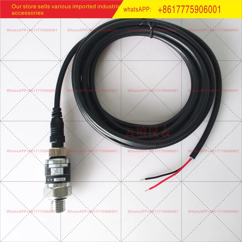 PT-306 screw air compressor pressure sensor 2 split teeth 4-20mA pressure transmitter 0-16bar
