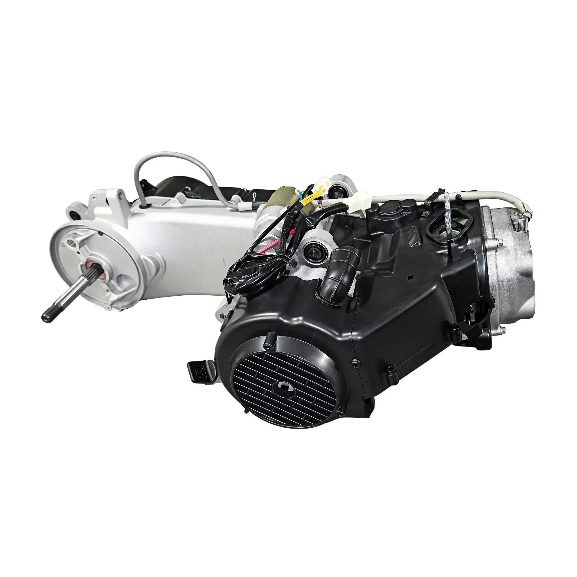 Complete GY6 150cc Engine Assembly, Long Case 4-Stroke with CDI for Motorcycle