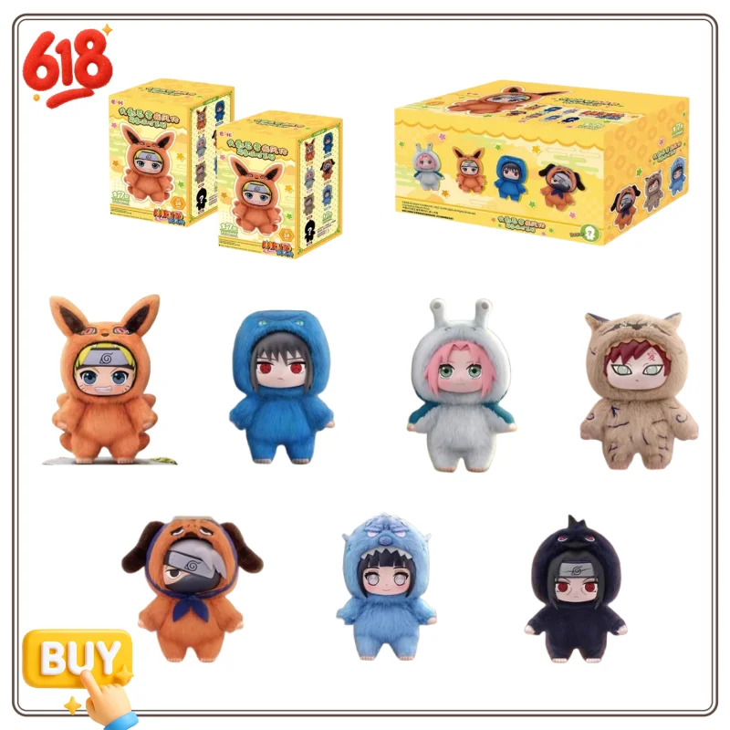 

Customized Products Of Official Naruto Blind Box, Shippuden, Cute Beast Party Anime Peripheral Figurines And Tabletop Ornaments