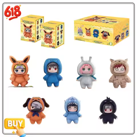 Customized Products Of Official Naruto Blind Box, Shippuden, Cute Beast Party Anime Peripheral Figurines And Tabletop Ornaments