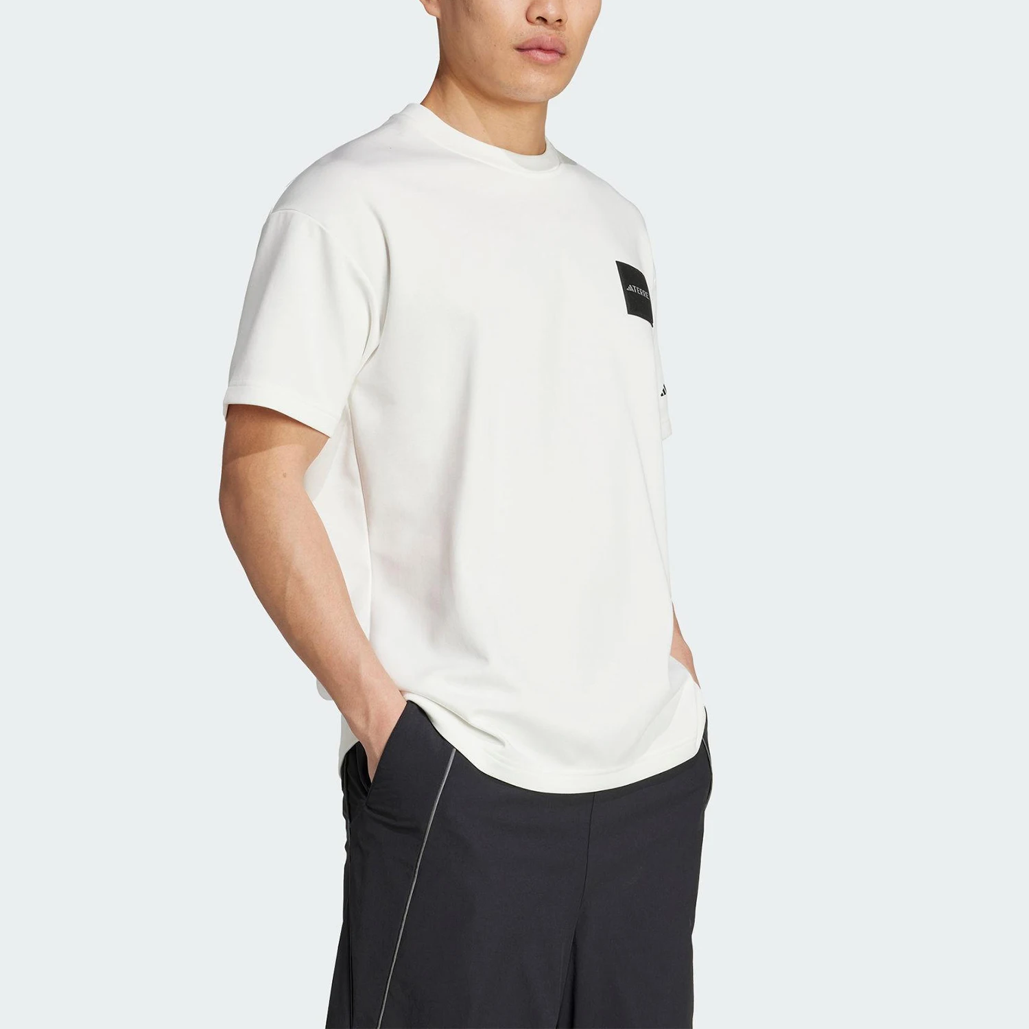 Echt Adidas 2025, zomers outdoor-T-shirt voor heren met ronde hals, KC5417