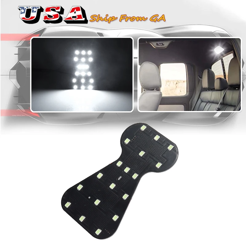 

Для Ford Mustang F250 F350 F450 F550 Excursion, F150 Expedition Taurus светодиодный внутренний купольный светильник на крыше, белая купольная лампа