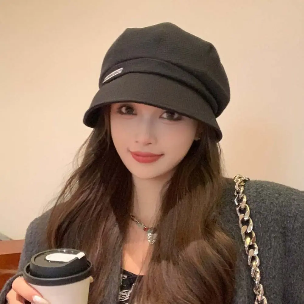 قبعة كاجوال واسعة الحواف للحماية من الشمس قابلة للتنفس مع خطاف قناع للحماية من الأشعة فوق البنفسجية في الهواء الطلق قبعة الشاطئ لربيع الخريف #3