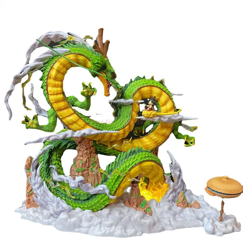 Anime Dragon Ball Z Figure Son Goku Wish Dragon Shenron Action Figure Pvc Model Statue Collection Desktop Decoration Toys