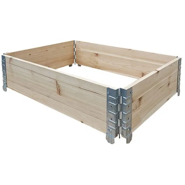 Wooden Garden Planting Bed For Vegetables Flowers Fruits Herb Garden Box For Backyard Patio Gardener