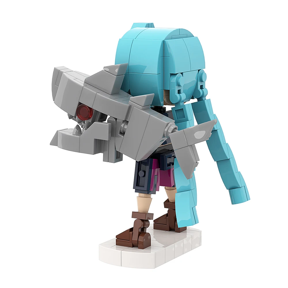 HOT Game Jinx Figure Brickheadz Building Block MOC Brick Model Toy Kids Adult Game Fans Gift Set