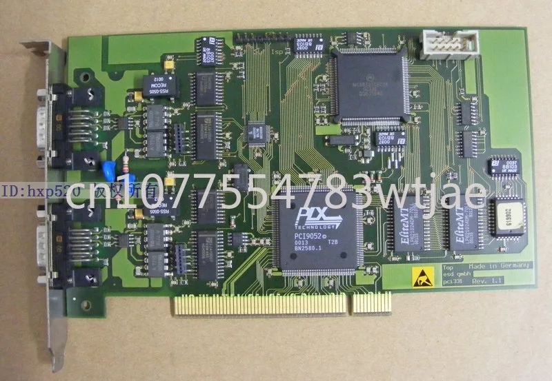 ESD CAN-PCI/331 C.2020.04 2xCAN 2.0A PCI 331 Rev.1.1 available