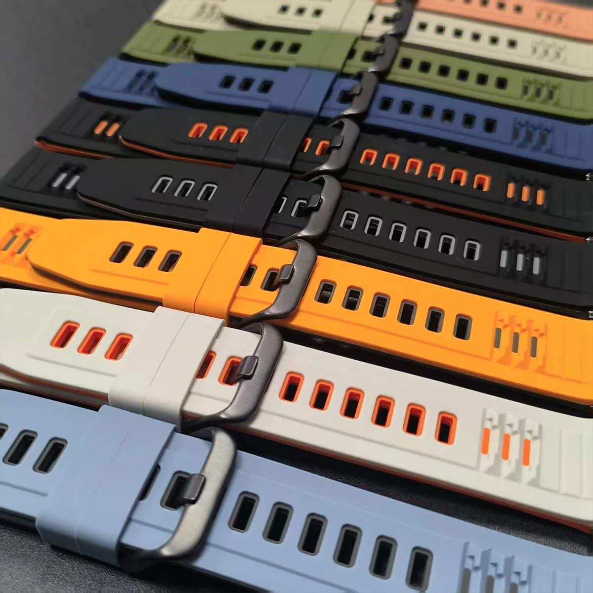 For AMAZFIT BALANCE 2 Watch Strap Amazfit Cheetah 2 Ultra Aetive Max 48mm BIP6 5 GTR 4/3 Pro 2e Correa 22mm Sports Silicone Band