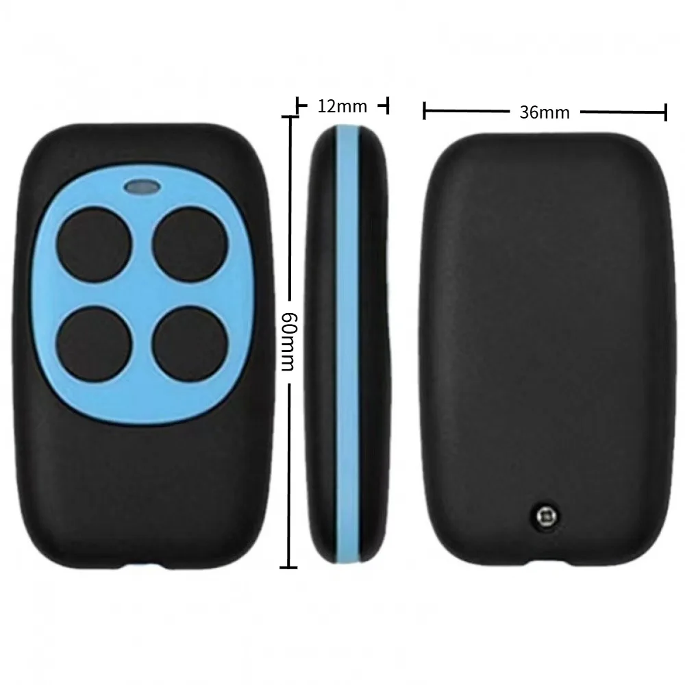 280-868Mhz 4 Keys Colorful Remote Control RF Wireless Copy Code Remote Electric Cloning Gate Garage Door Auto Keychain for Home