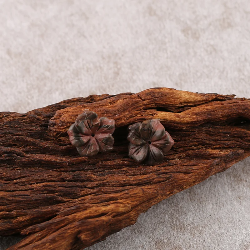 B&F Multi-Color Picasso Jasper Leaves  Earring Beads Making, Handmade Natural stones beads for Jewelry , Stones for Supplies