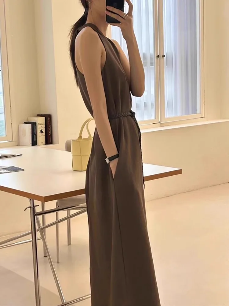 V-Neck Dress For Women\'S Summer 2024, New Elegant And Sophisticated French Style Exquisite Casual Long Dress