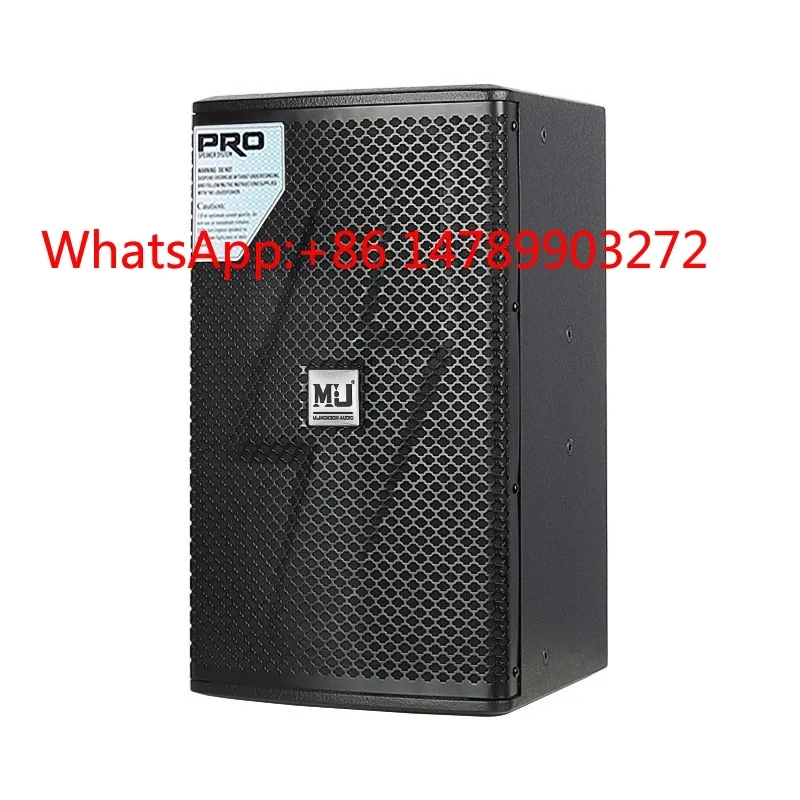 Premium 10‑Inch Compact Passive Indoor PA Speaker 500W High Fidelity for Conference Room Home Professional Audio System