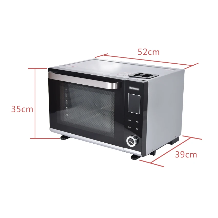 ZKL30E Electric Steaming Oven, Steamed, Roasted, Disinfected 3 in 1 Steam Oven 220V 2100W 28L New Household Commercial Desktop