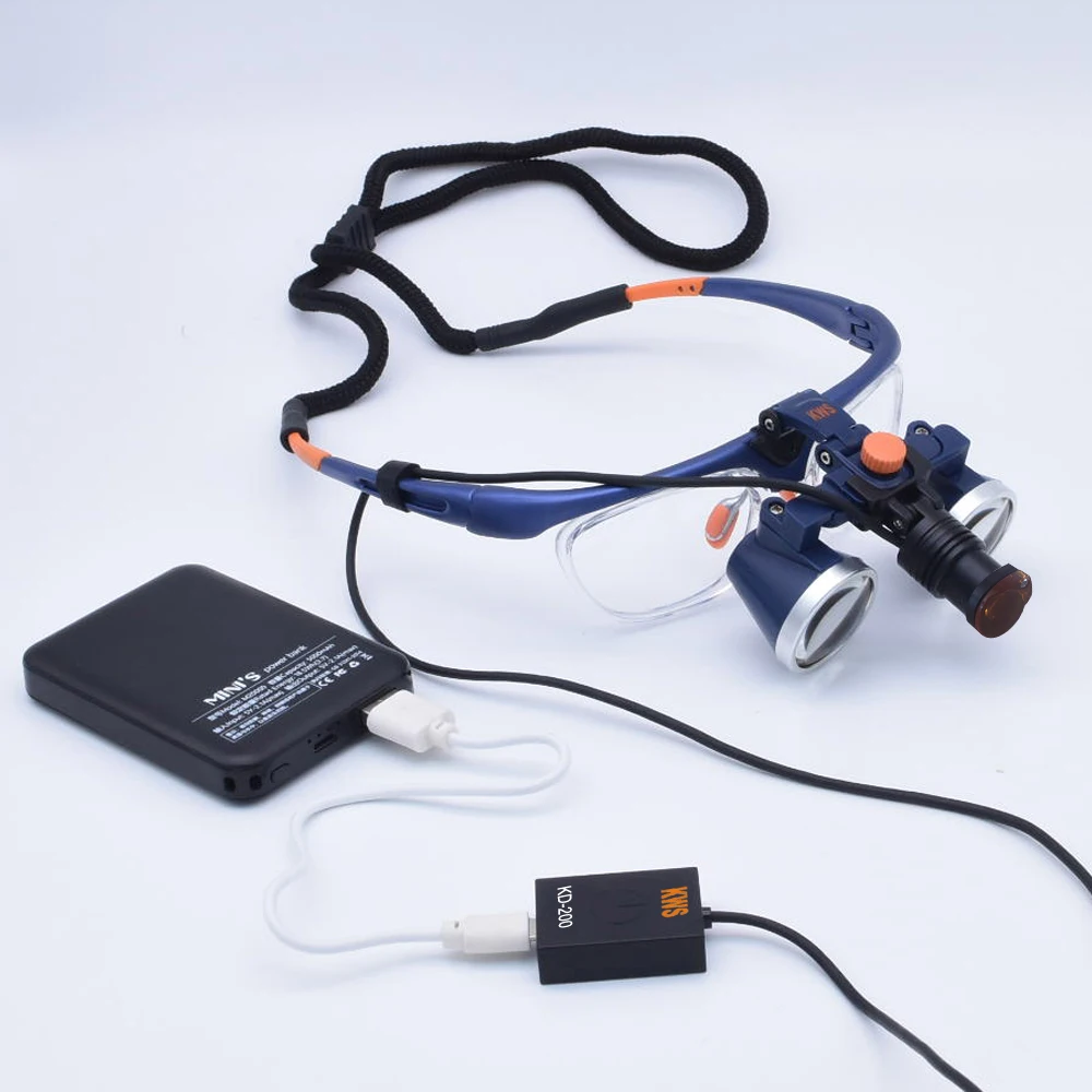 KD-203AY-6 High-Definition Dual-Purpose Dental ENT Medical Surgical Headlight Clip/Insert Examination Operating Light