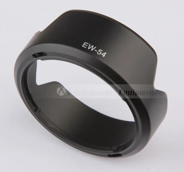 غطاء عدسة الكاميرا 52 ملم فلتر حربة EW-54 لـ Can/on M/M2 مع عدسة EF-M 18-55 ملم f/3.5-5.6 IS STM (بدون تتبع)