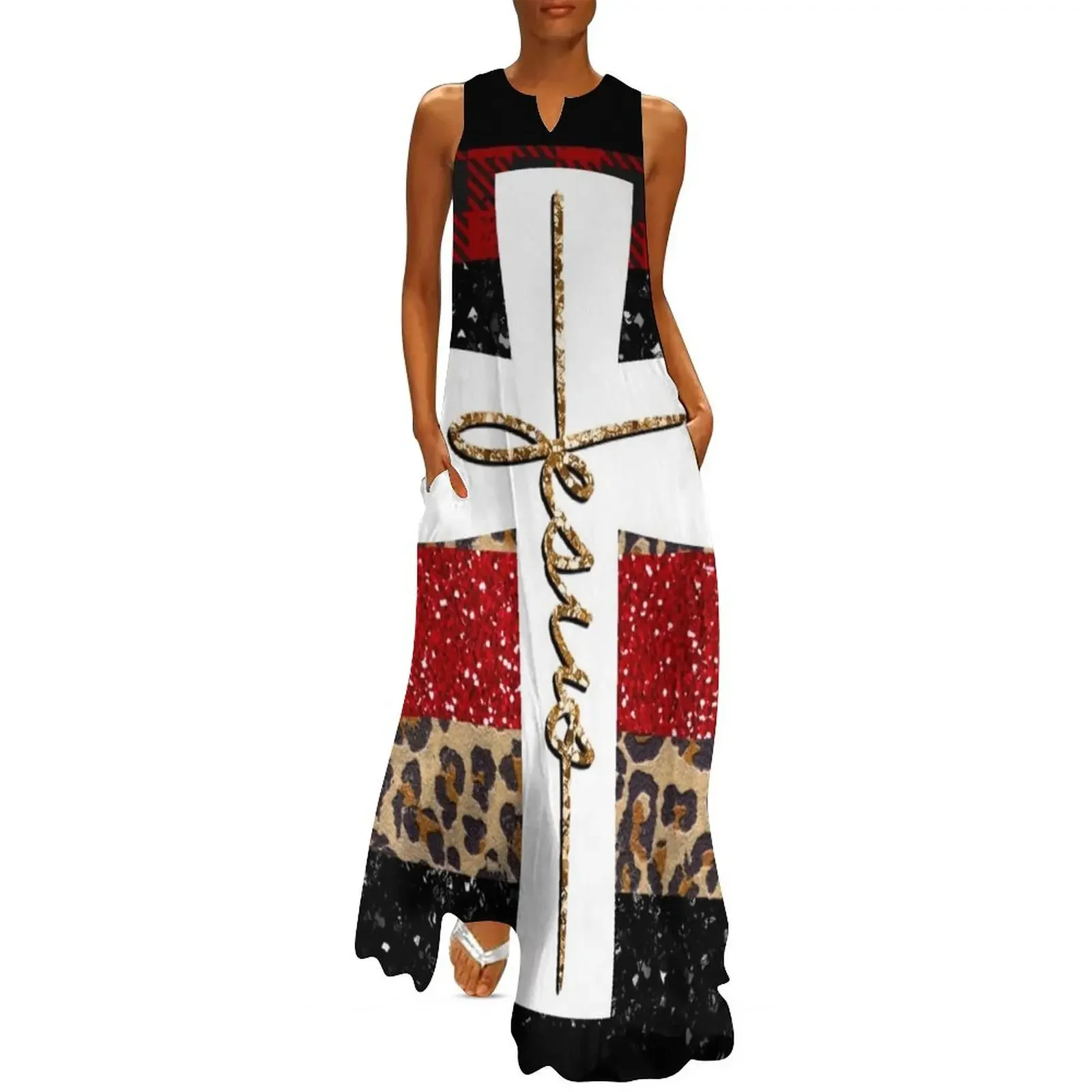 

JESUS Long Dress prom dresses 2025 Women's summer dress prom dresses Woman clothing Dress