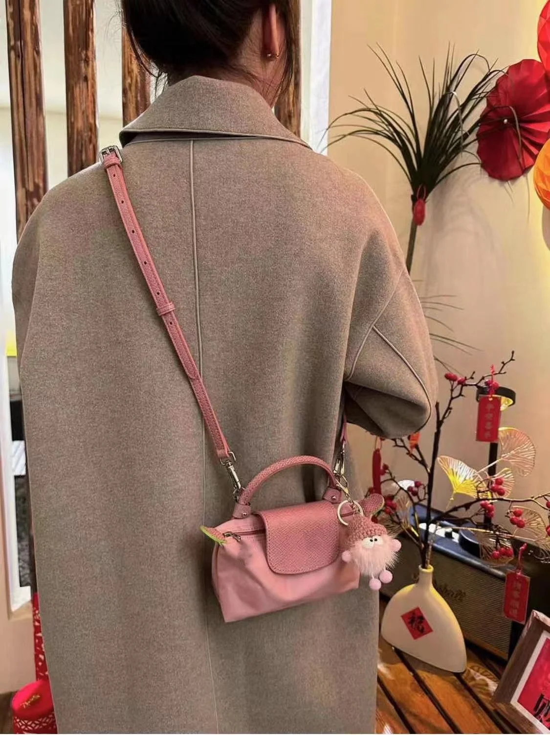 Mini bolso, bolso bandolera de un solo hombro HOBOS, mini bolso de moda, bolso para teléfono móvil, bolso de mujer