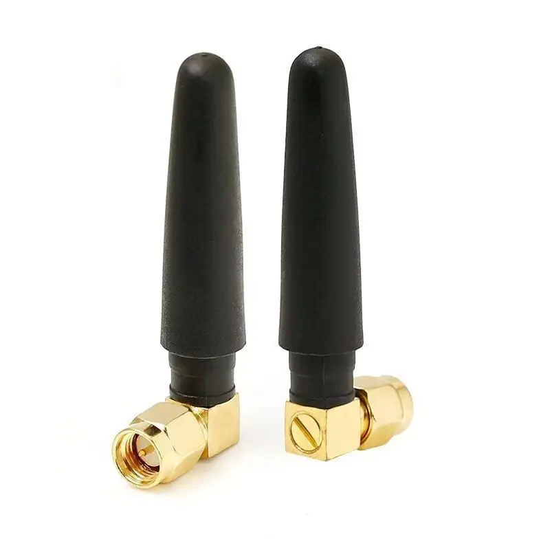 

2pcs 3G 4G 5G Rubber Antenna 3400-4900MHz Gain 3dBi Small Aerial SMA Male for Enhancing Wireless Signal