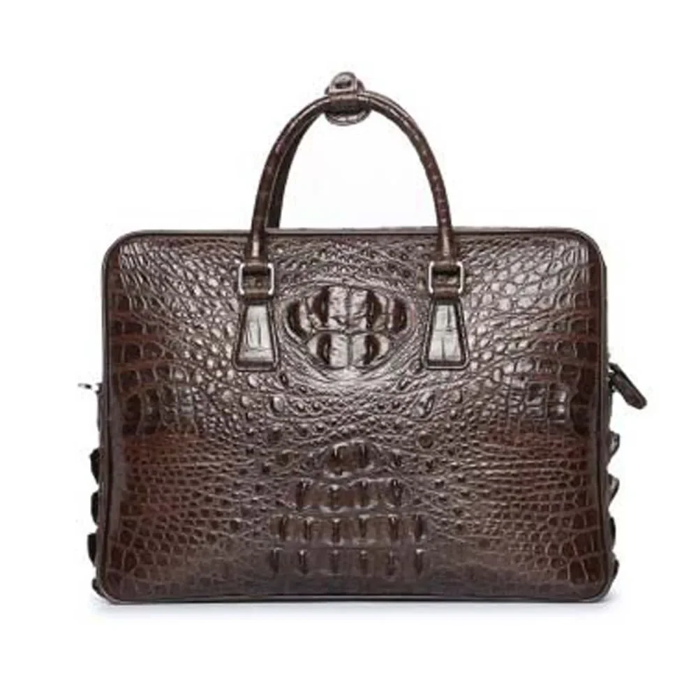 

madun new arrival men briefcase male crocodile handbag business fashion high-capacity Men bag