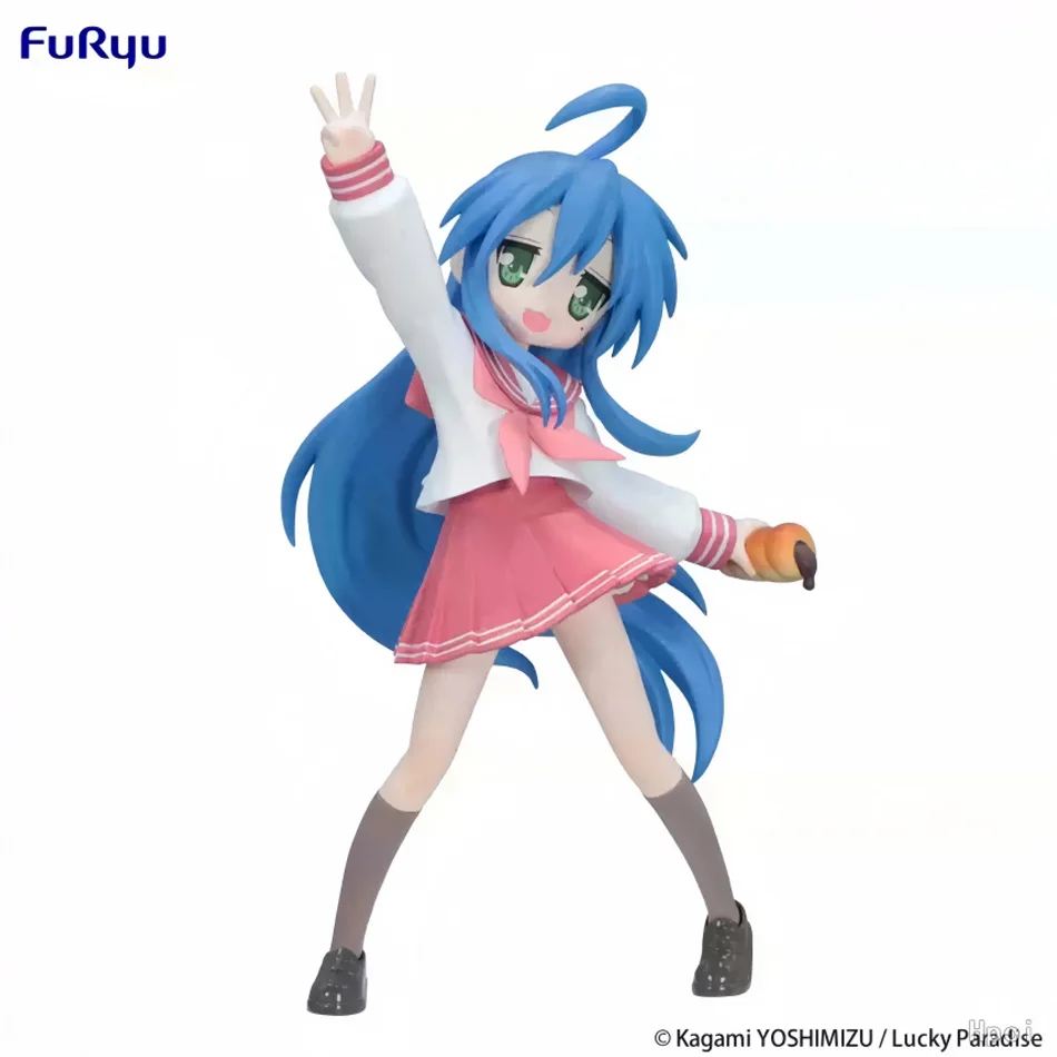 Lucky Star Izumi Konata Kagami Konata Tsukasa Konata Trio-Try-iT Figur Anime Actionfigur Sammlerstück Modell Spielzeug Geschenke