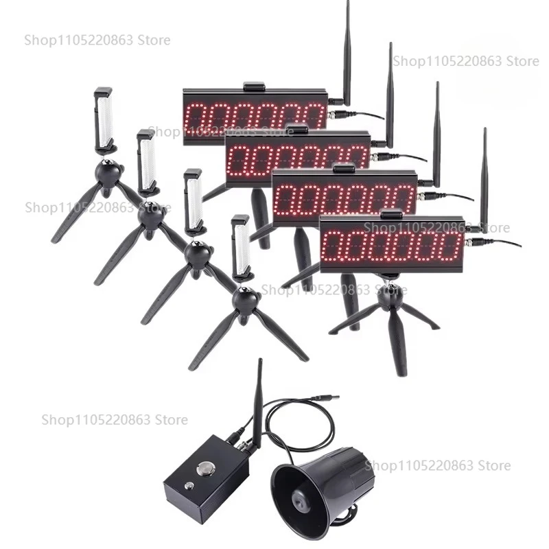 S004 Wireless Laser Timer Outdoor Racing Infrared Sensor Light Emitting Diode Sports Timing System for Sprinting