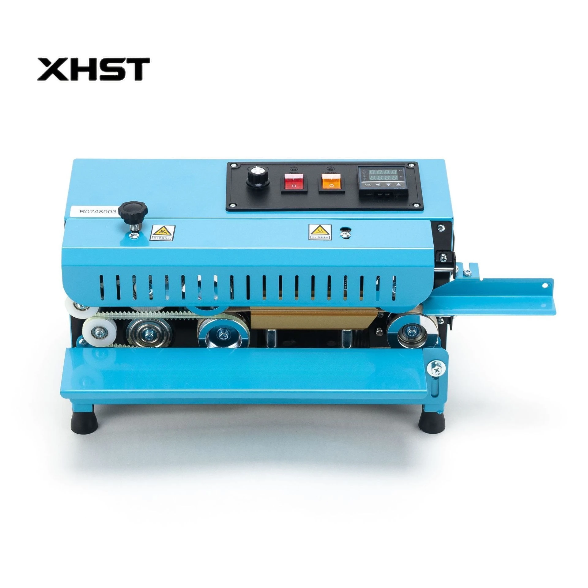 FR-400 Continuous Sealing Machine for Film Mooncake Tea Bags Packaging Aluminum Foil Kraft Paper