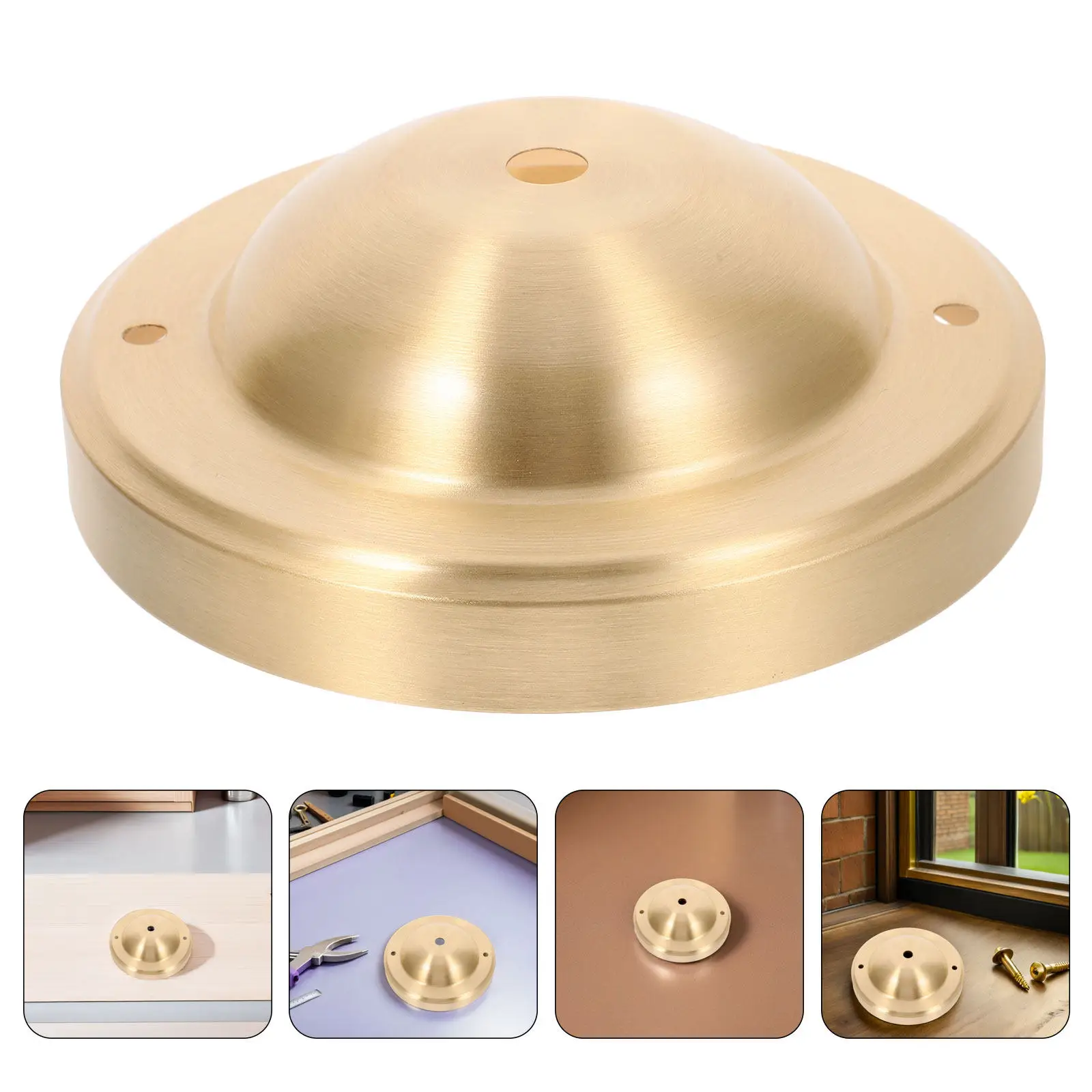 

2 шт. медные основания для потолочных светильников, 5,1 дюйма, для крепления подвесных люстр, стабильная установка